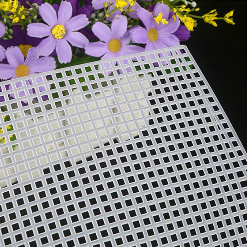 Auxiliary Knitting & Weaving Plastic Mesh Sheet Chenille Gold Velvet Diy Bag Demoo. 