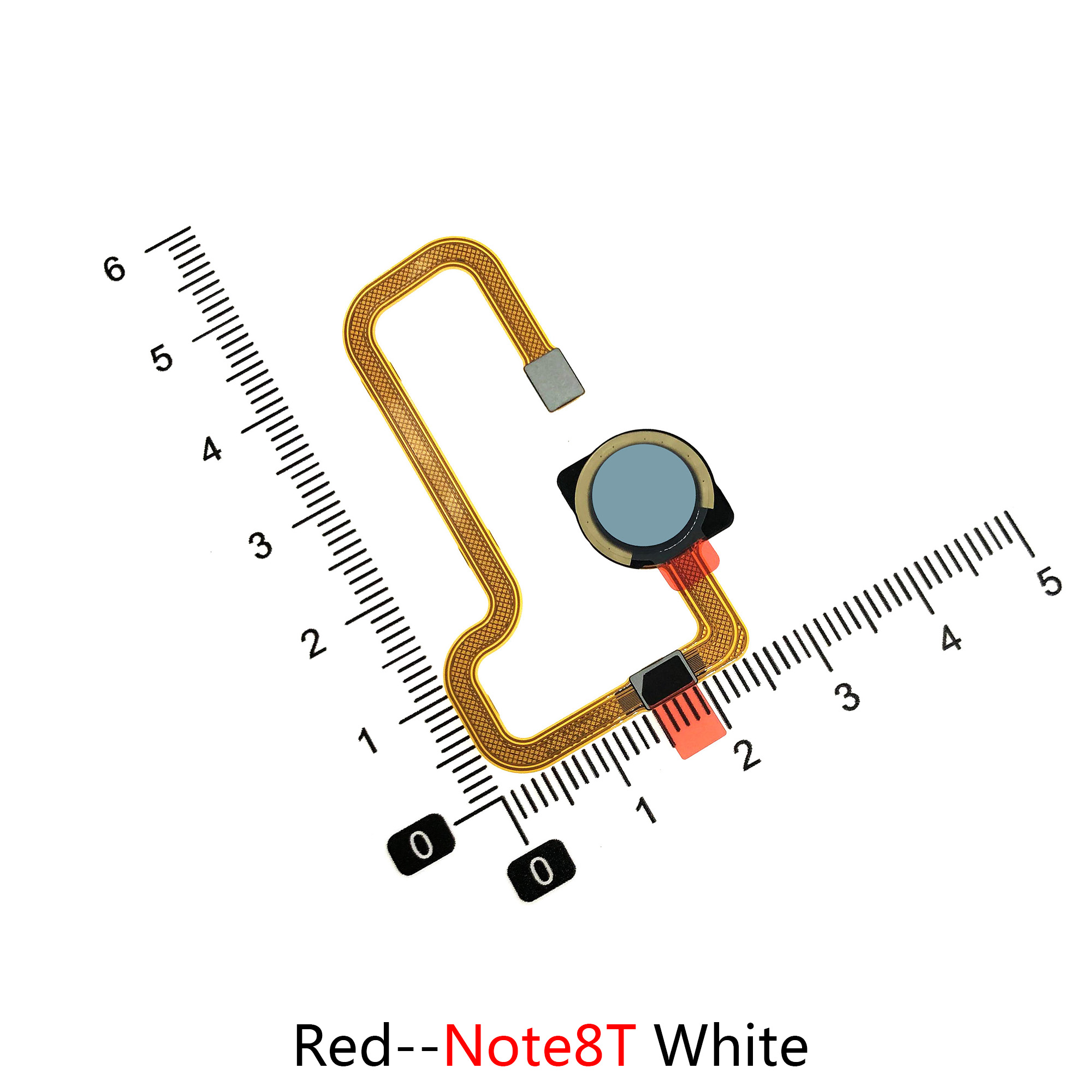 For Xiaomi Redmi Note 8 Note8T Note8 Touch ID Fingerprint Sensor Scanner Flex Cable Home Return Button Key Replace Parts