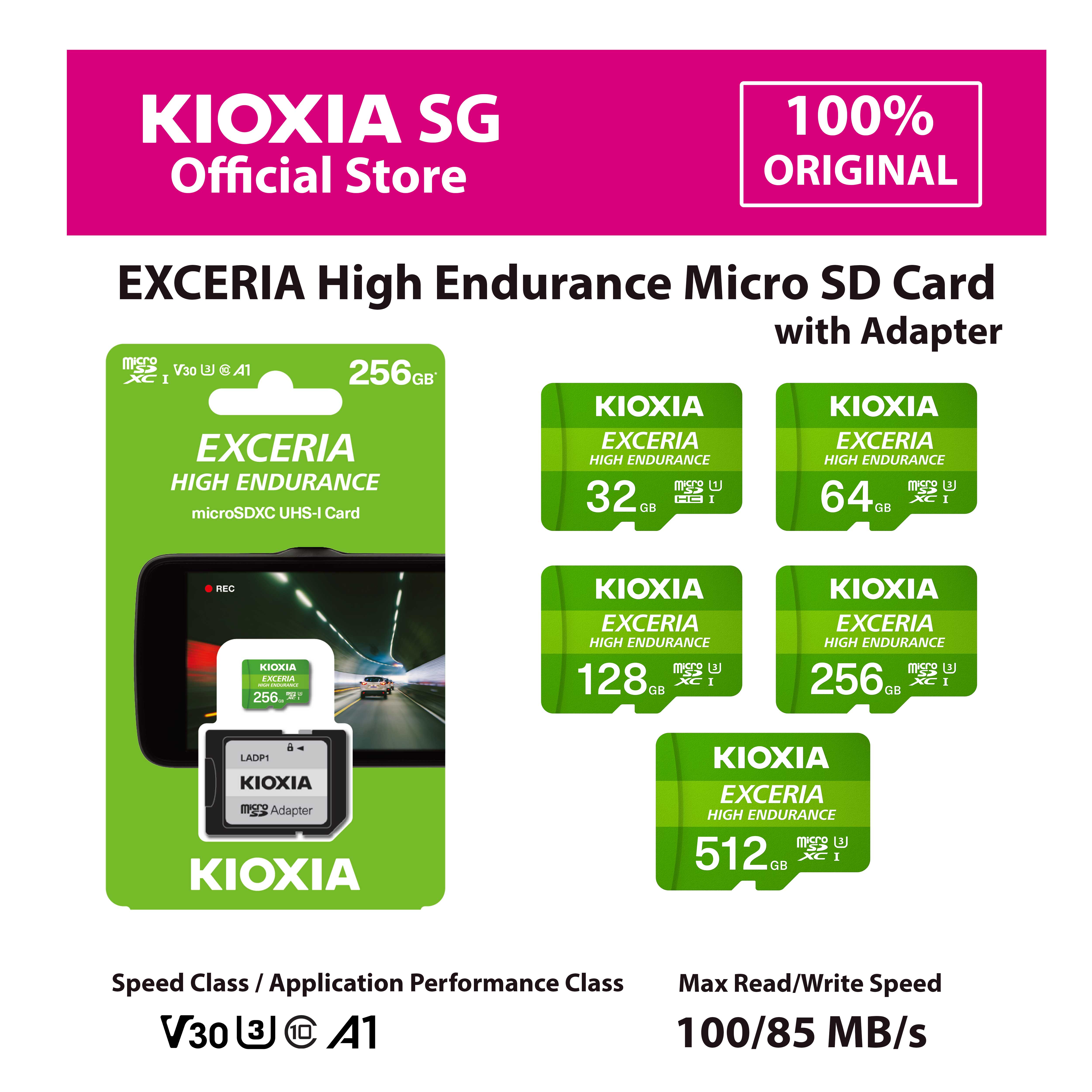 Kioxia 16GB 32GB 64GB 128GB 256GB Exceria microSD 税込 32GB