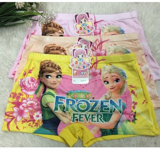 Set 2 quần chip đùi Elsa cho bé