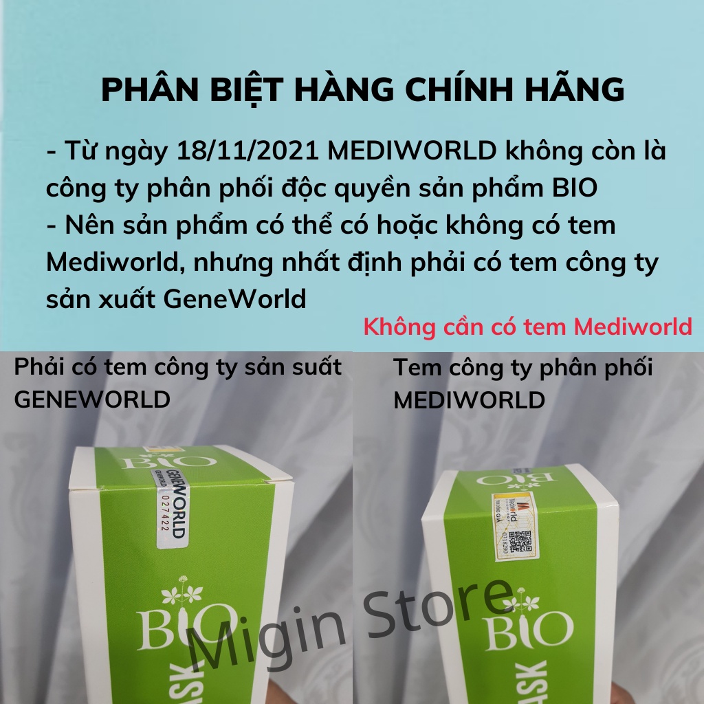 Thải độc bio detox mask 80g GENEWORLD - Lyo.shop