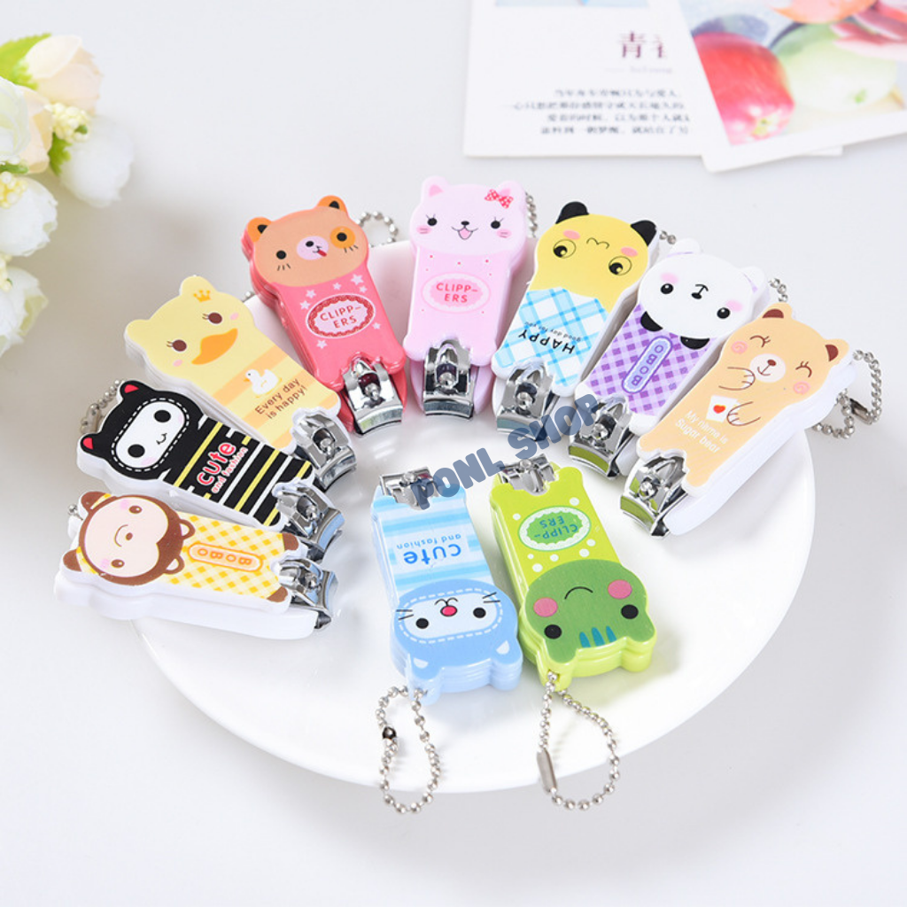 [HCM] Dụng cụ bấm móng tay hình thú xinh xắn (Giao màu ngẫu nhiên)