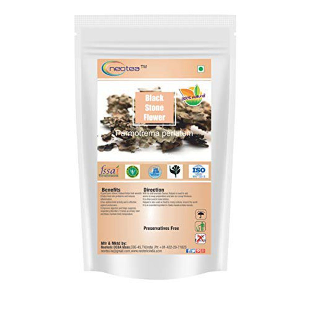 Neotea Black Stone Flower (500g) idymocarpus Pedicellatus Hindi: Pathar ...