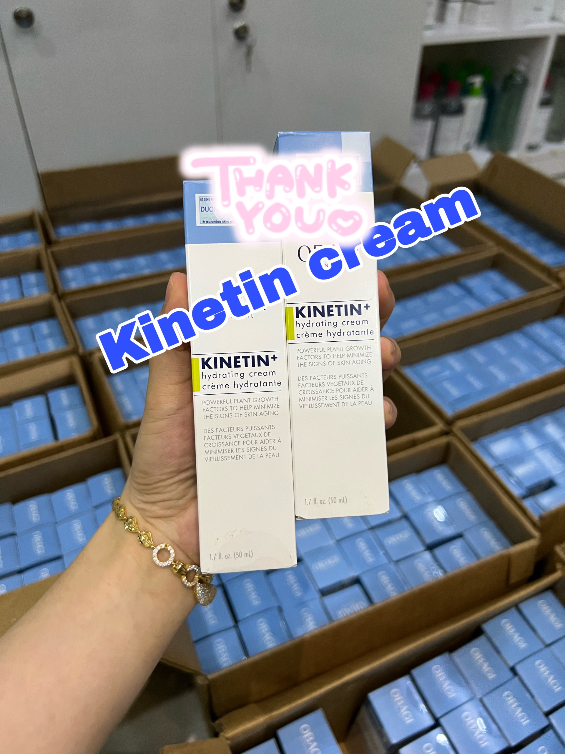 Kinetin + Hydrating Cream KEM DƯỠNG PHỤC HỒI DA ( HÀNG NHẬP KHẨU )