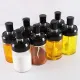 【Free rice spoon】250ML Seasoning Bottle Glass Spice Jar Spice Airtight Containers Condiment Salt Storage Bottle Spice Darestoper. 