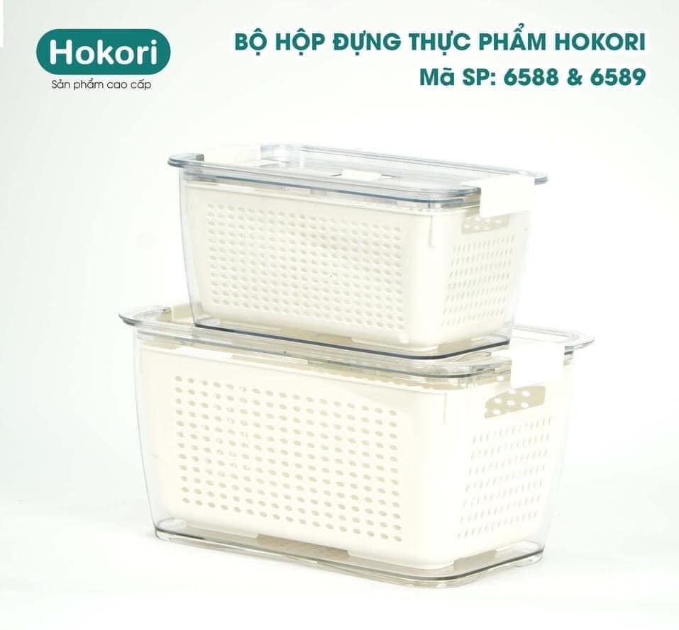 Combo 2 Hộp Đựng Thực Phẩm Hokori