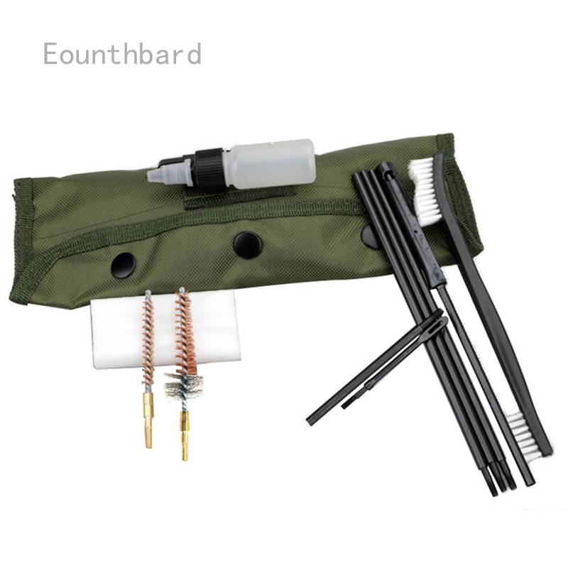 Eounthbard g-un s-hot a-irsoft brushes 22lr cleaner set m4 .22 ar15 tactical for g-un g-un cleaning 10pcs m16 r-ifle p-istol kit 5.56mm cal .223