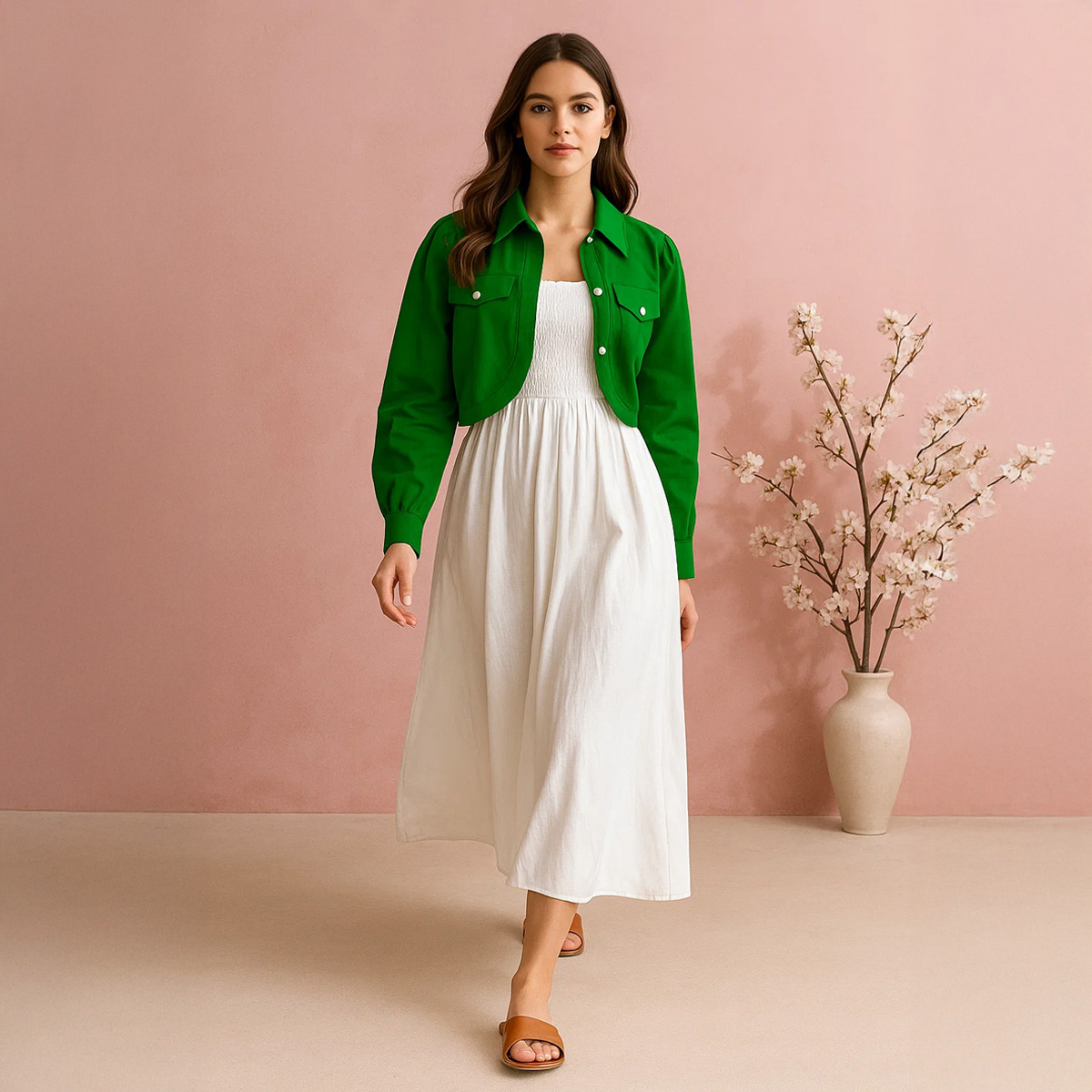 14th August 2-Piece Independence Day Dress for Women & Girls Kaaj Button Coati with Gazzer Romper Frock | Summer 2025 Casual & Party Wear | Daraz.pk 14th August 2-Piece Independence Day Dress for Women & Girls Kaaj Button Coati with Gazzer Romper Frock | Summer 2025 Casual & Party Wear | Daraz.pk