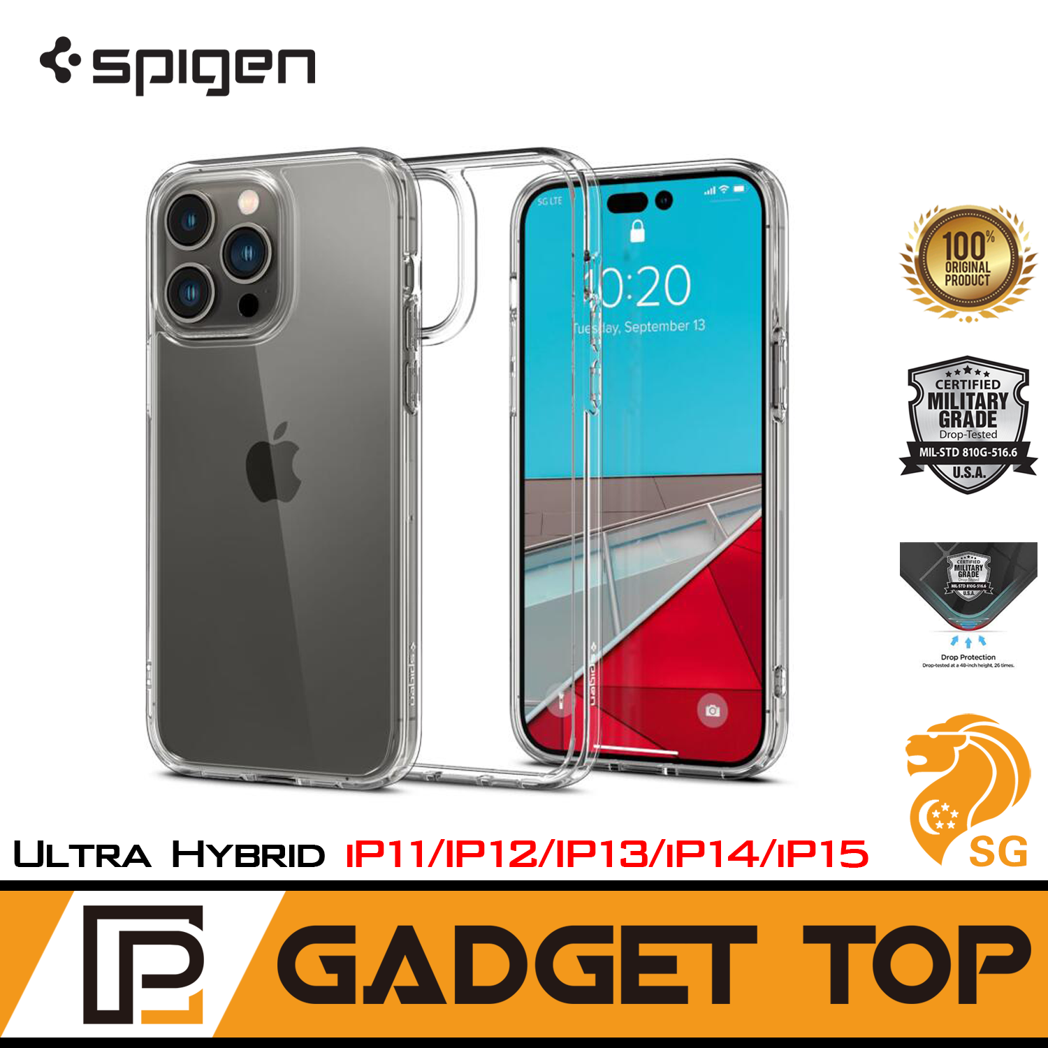 Spigen Back Cover For Iphone 13 Pro Max