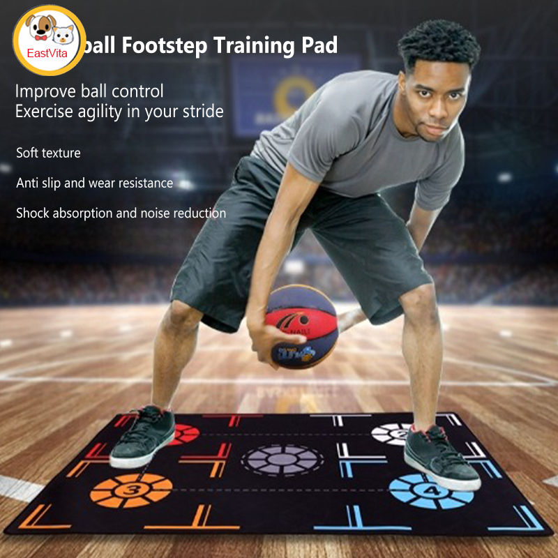 Basketball Training Mat Ball Control Practice Basketball Footwork Mat Training Auxiliary Equipment