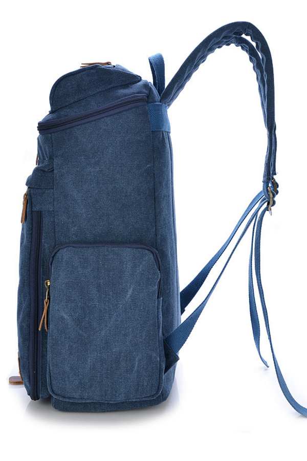 Ba lô canvas phối da  Đồ Da Thành Long TLG 205876