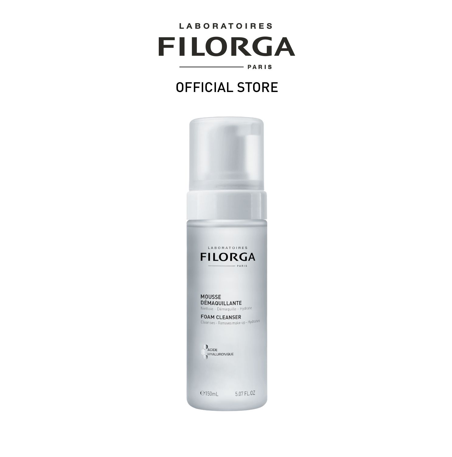 FILORGA FOAM CLEANSER - Hyaluronic acid facial foam cleanser 150ml ...