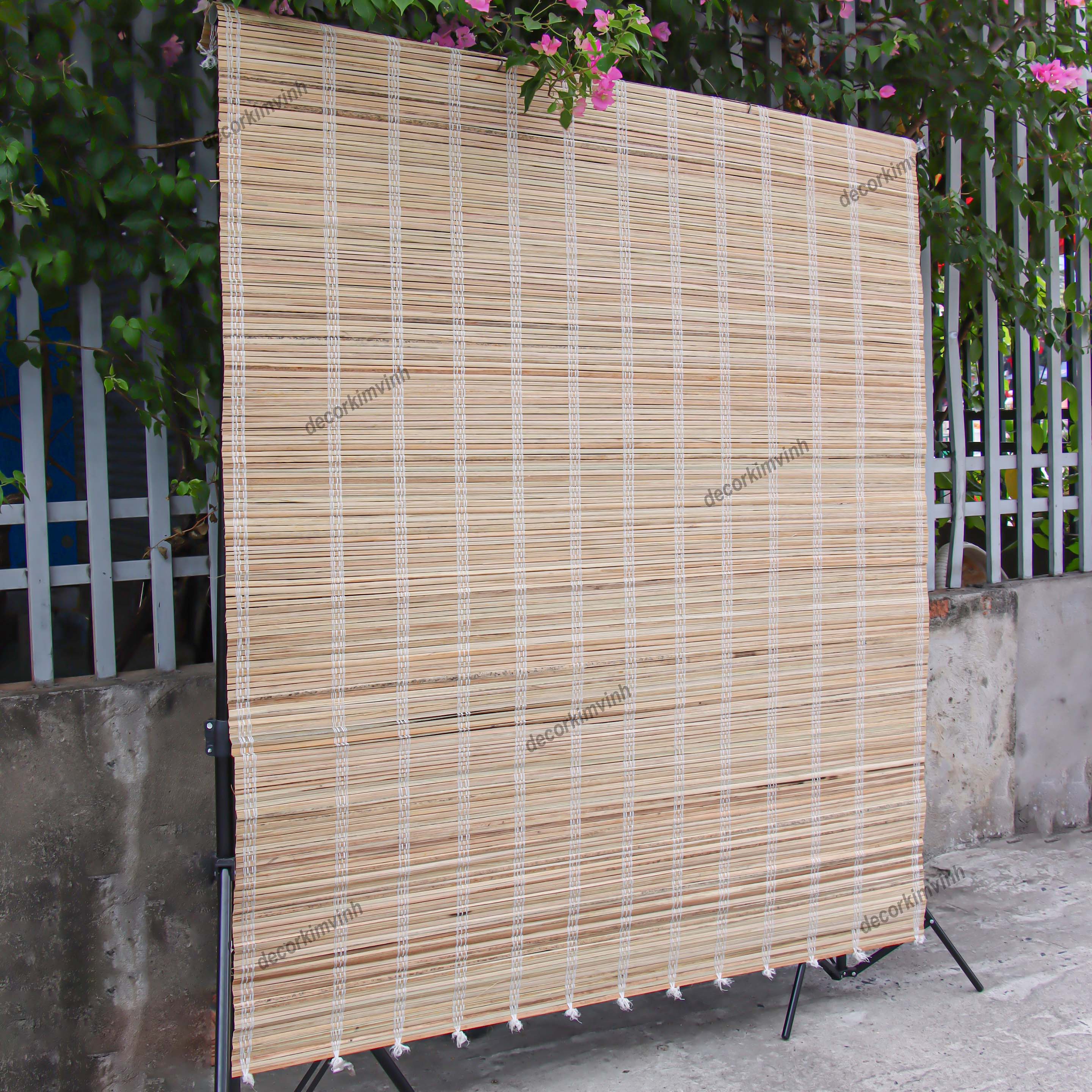 Mành rèm tre che nắng che mưa ngoài trời, mành tre trang trí