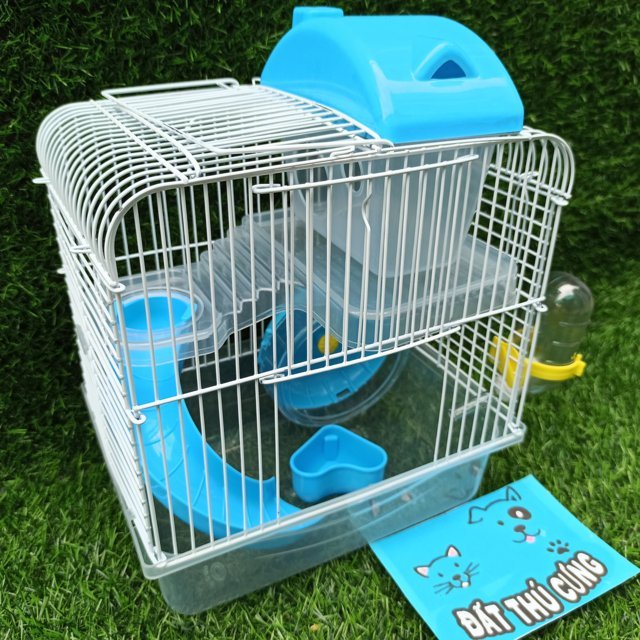 Lồng Hamster hoàn tử trung Full phụ kiện