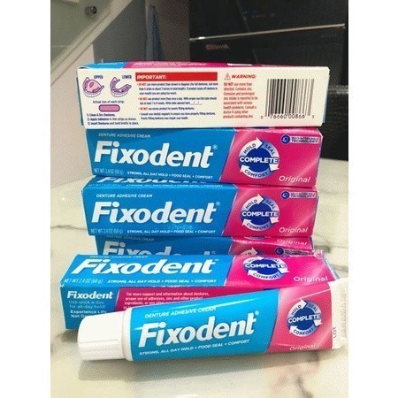 ✅ Keo Dán Răng Fixodent (USA) | Dán Hàm Giả -VT0311 - Y Tế Vạn Thành