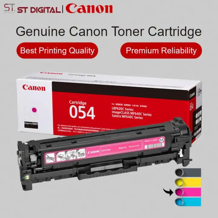canon genuine toner cartridge 054 black