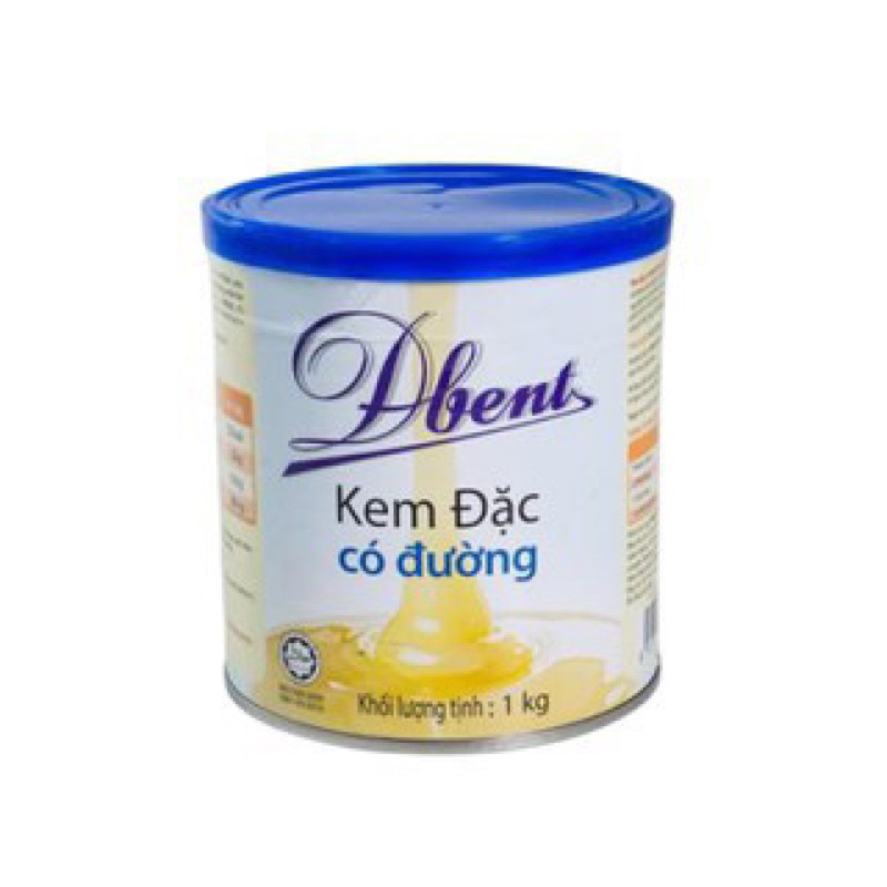 Set 3 Lon Sữa Đặc Dbent [1kg] Nhập khẩu Malaysia