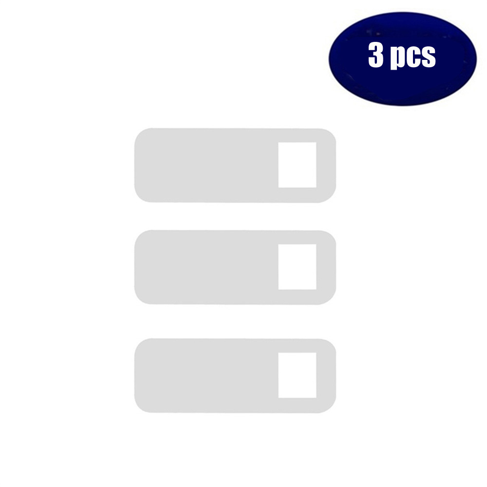 【GlobalTrendz】New Mini Metal Webcam Cover Slider Shutter Privacy Protection Blocker Camera Sticker Universal for Laptop Smartphone Computer. 