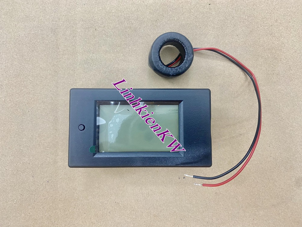 Đồng hồ hiển thị 4 thông số pzem-061, đo công suất điện 100a 260v