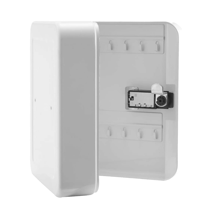 20 Keys Steel Key Cabinet of Combination Lock, Wall Mount Digital Security Lock Box