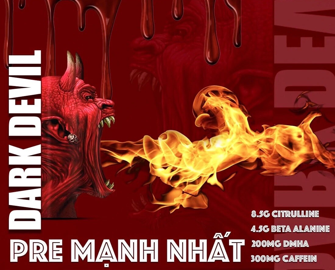 BỘT TĂNG LỰC Z NUTRITION DARK DEVIL  SAMPLE 1 LẦN DÙNG