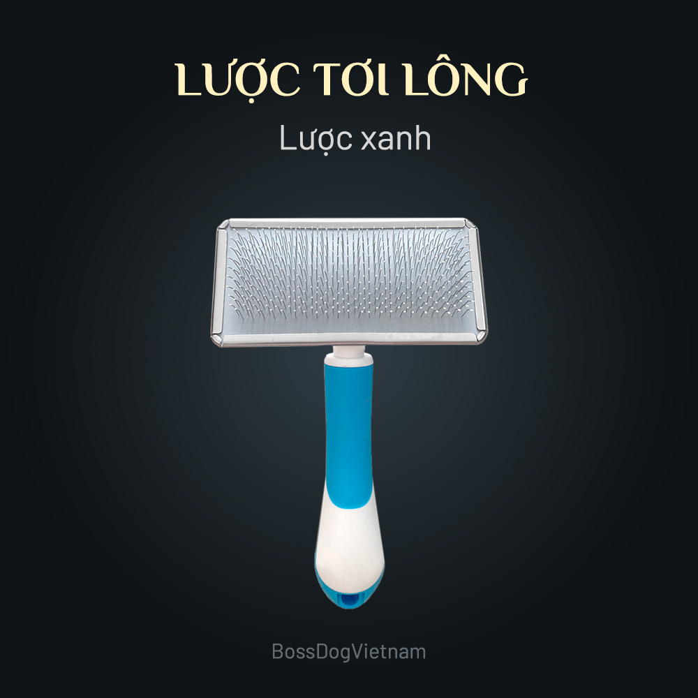 Lược chải lông chó mèo - Đầu răng tròn | BossDog