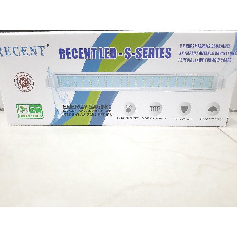 Lampu led aquarium aquascape RECENT AA S 300,400,500,600,700