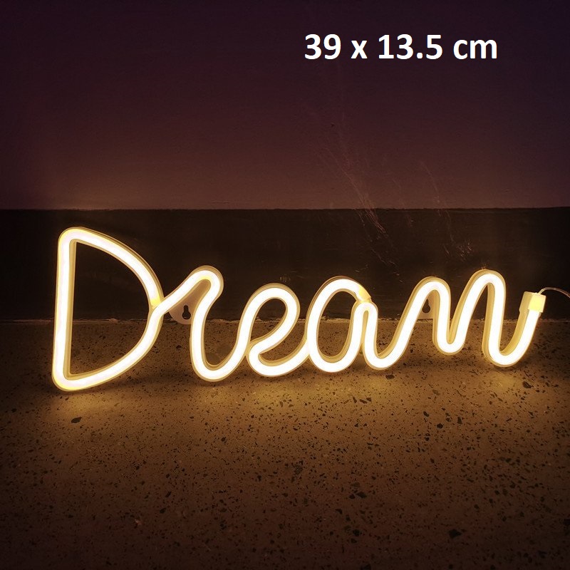 [Tặng móc treo] Đèn led neon decor phòng ngủ hơn 50 mẫu trang tri decor phòng ngủ