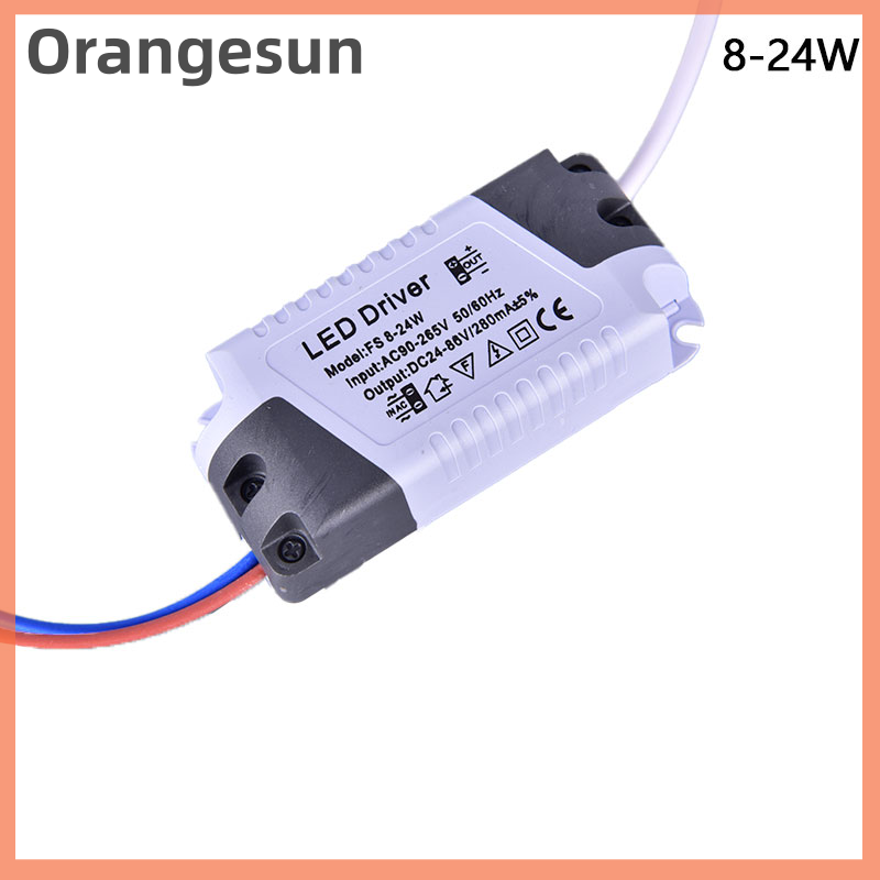 🔥🔥🔥orangesun led driver 8 12 15 18 21w power supply dimmable transformer waterproof led light