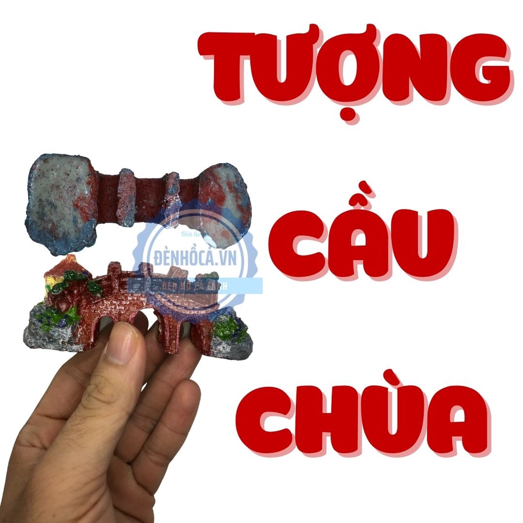 Phụ kiện trang trí hồ cá mini