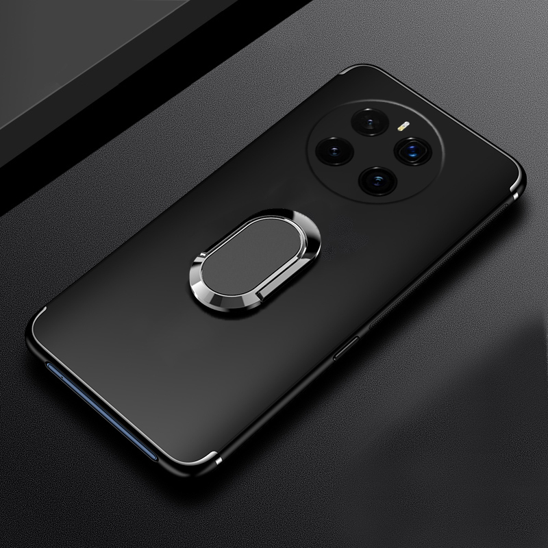 For Honor Magic 7 Pro Case Soft Silicone Matte Full Protector Shockproof Car Adsorb Holder Ring For Honor Magic 7 Pro Back cover Phone Cases.