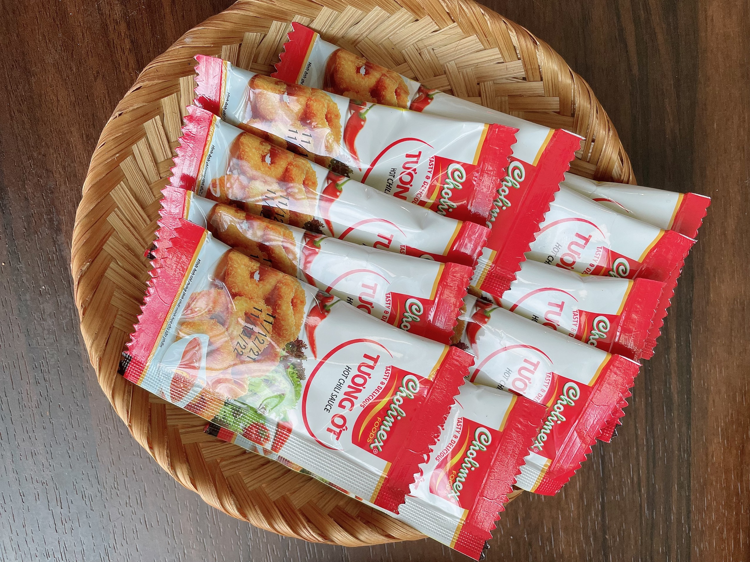 3gói tương ớt Cholimex( 10g/ gói)