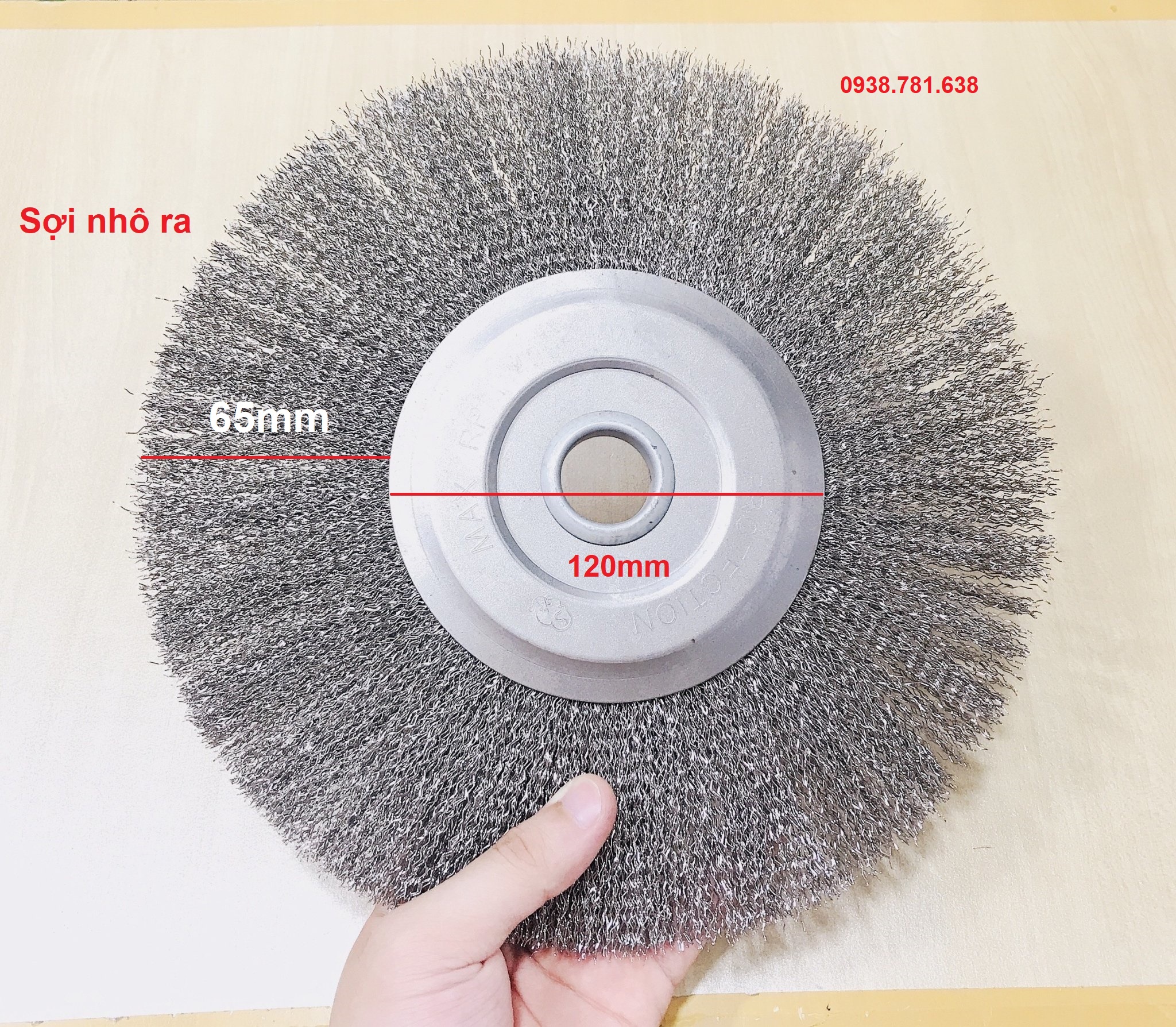 Bánh Cước Inox 250X10X25.4( 0.2-0.3mm)
