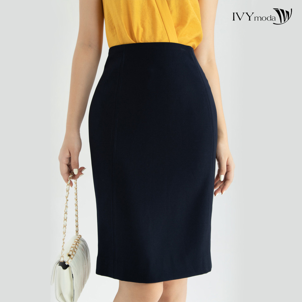 Chân Váy Bút Chì 2 Lớp IVY moda MS 31P0149