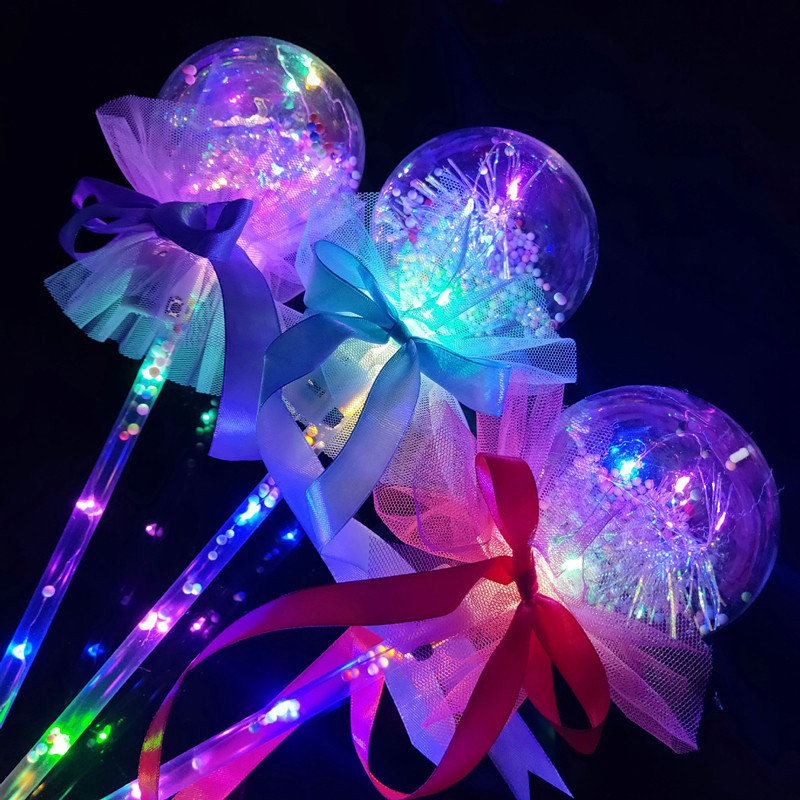 Gậy quả cầu pha lê có đèn led phát sáng cho bé