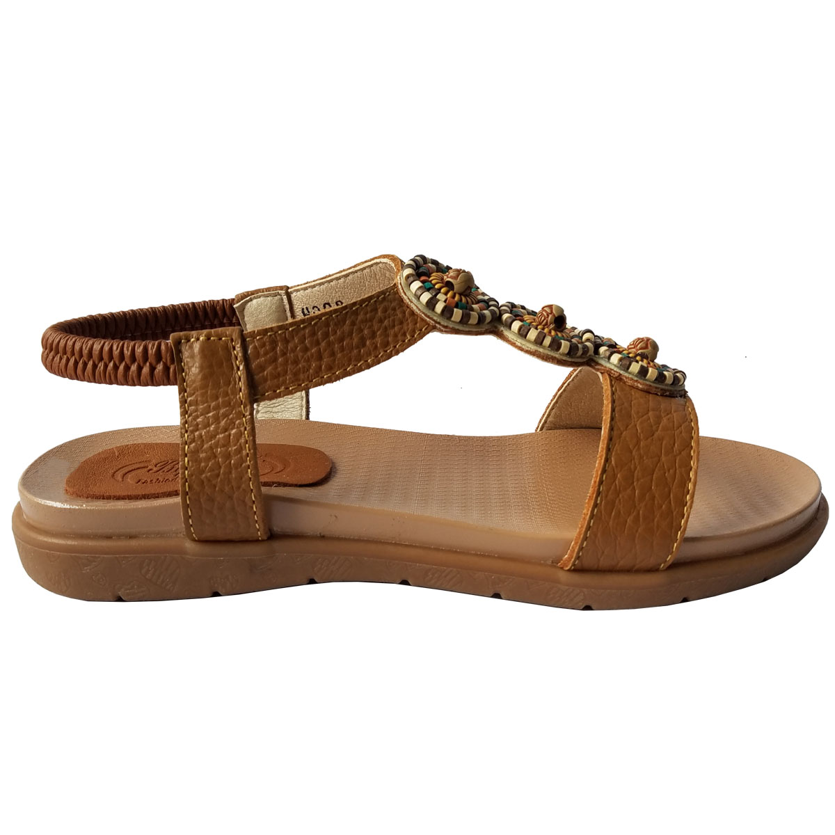 Giày sandal nữ da bò thật BIGBEN cao cấp SDN80