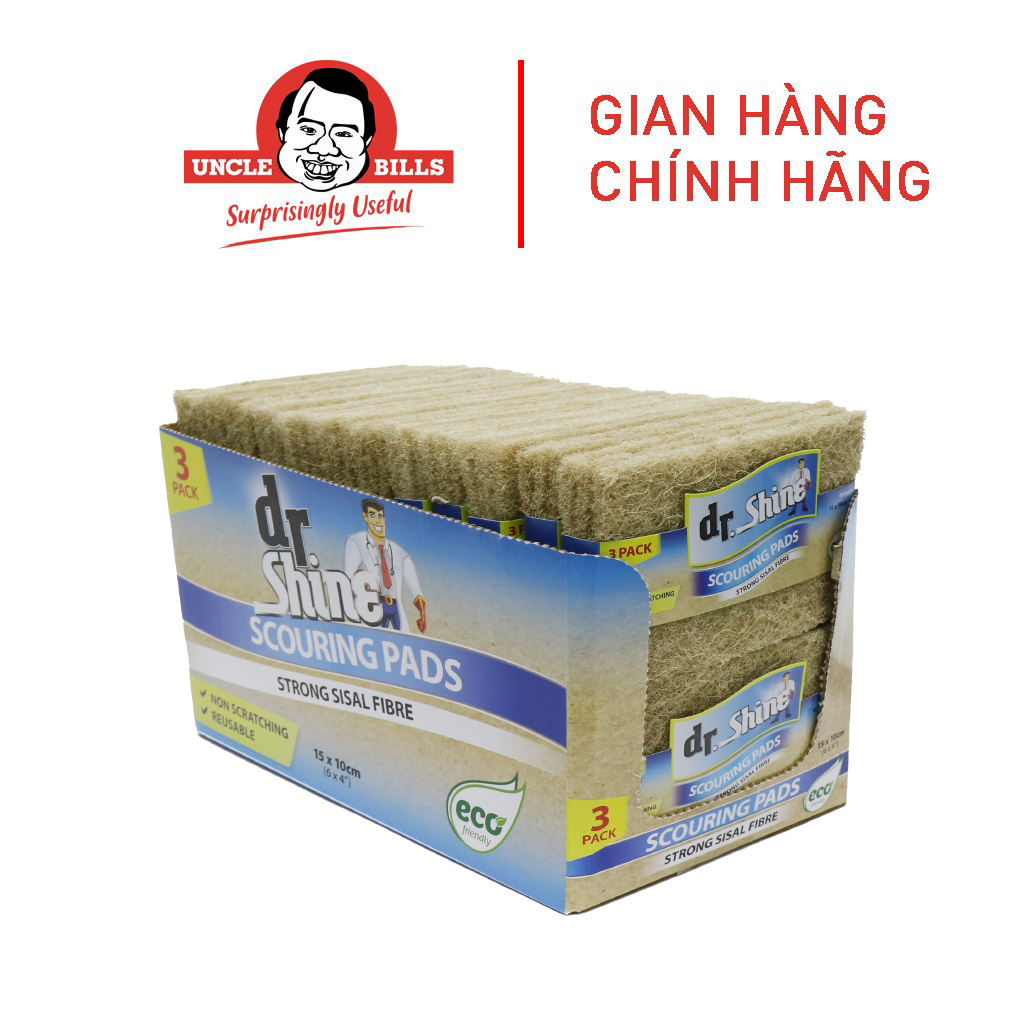 Bộ 3 miếng chùi rửa ubl bb0223