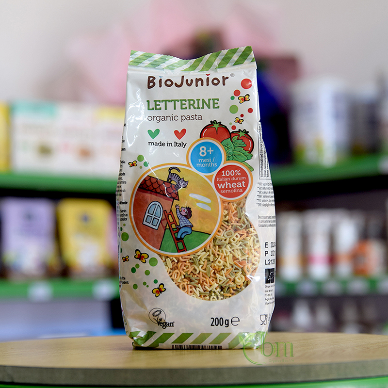 Mì sợi ăn dặm cho bé từ 8 tháng hữu cơ 200gr - BioJunior