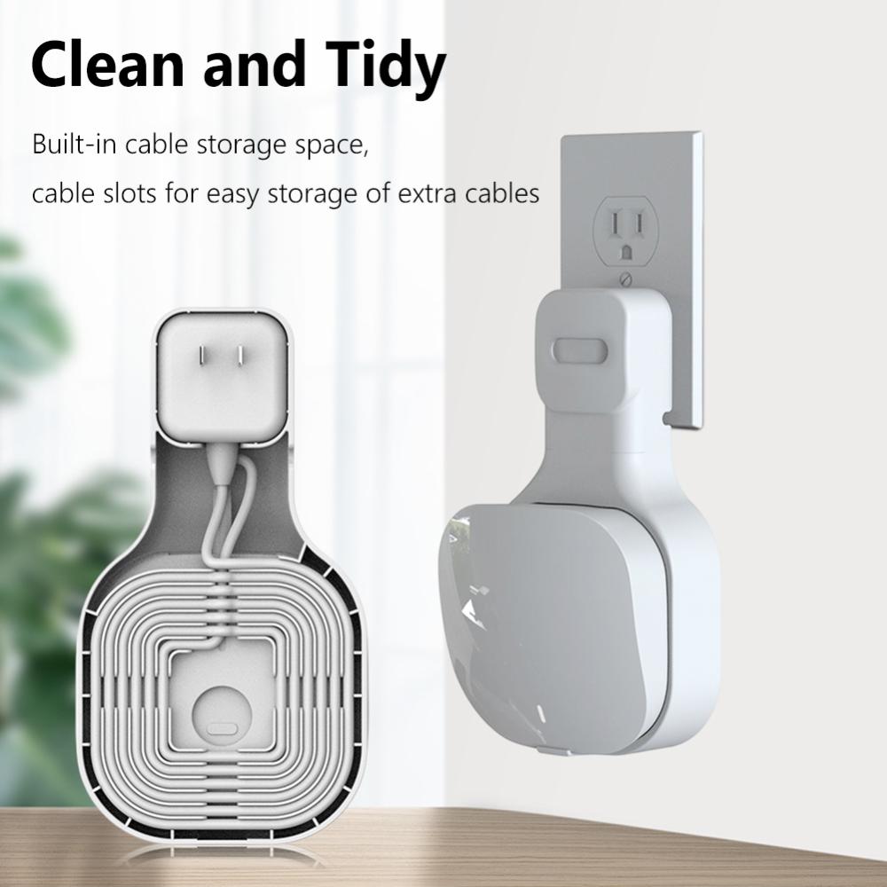 Wire Router Attachment Wall Mounting Wifi Router Box Stand Punch-free WiFi Router Wire Box ...