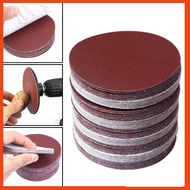 Nhám Dán Máy Mài 125mm Đủ Size 40 đến 600