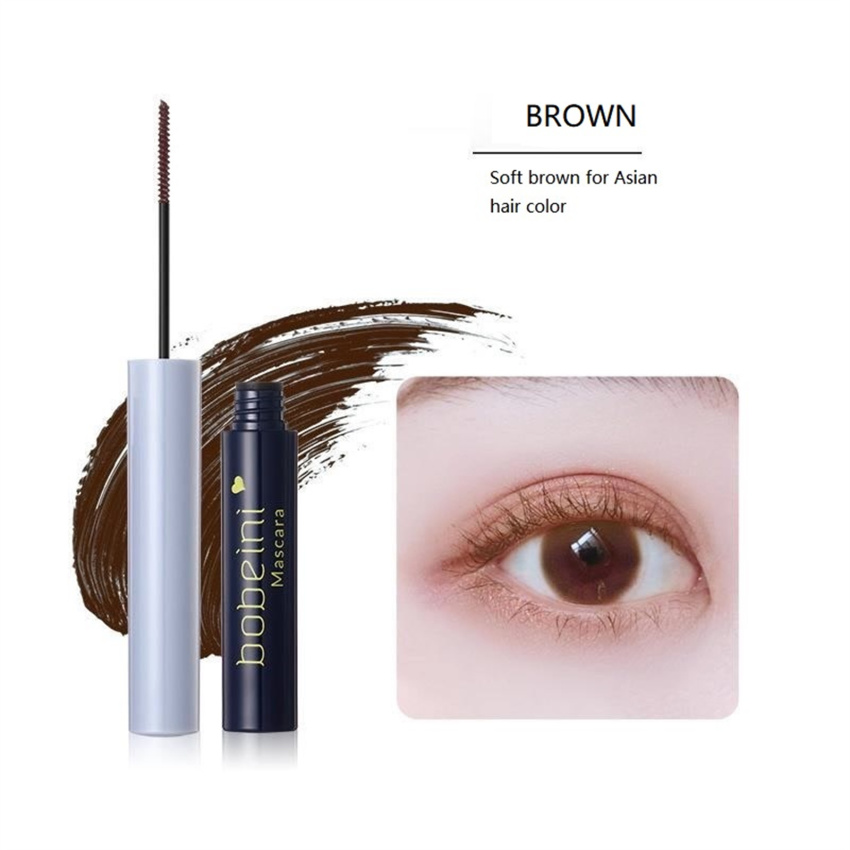 Super Fine Brush Mascara Waterproof Volumizing And Curling Eyelashes Long Lasting Natural Mascara