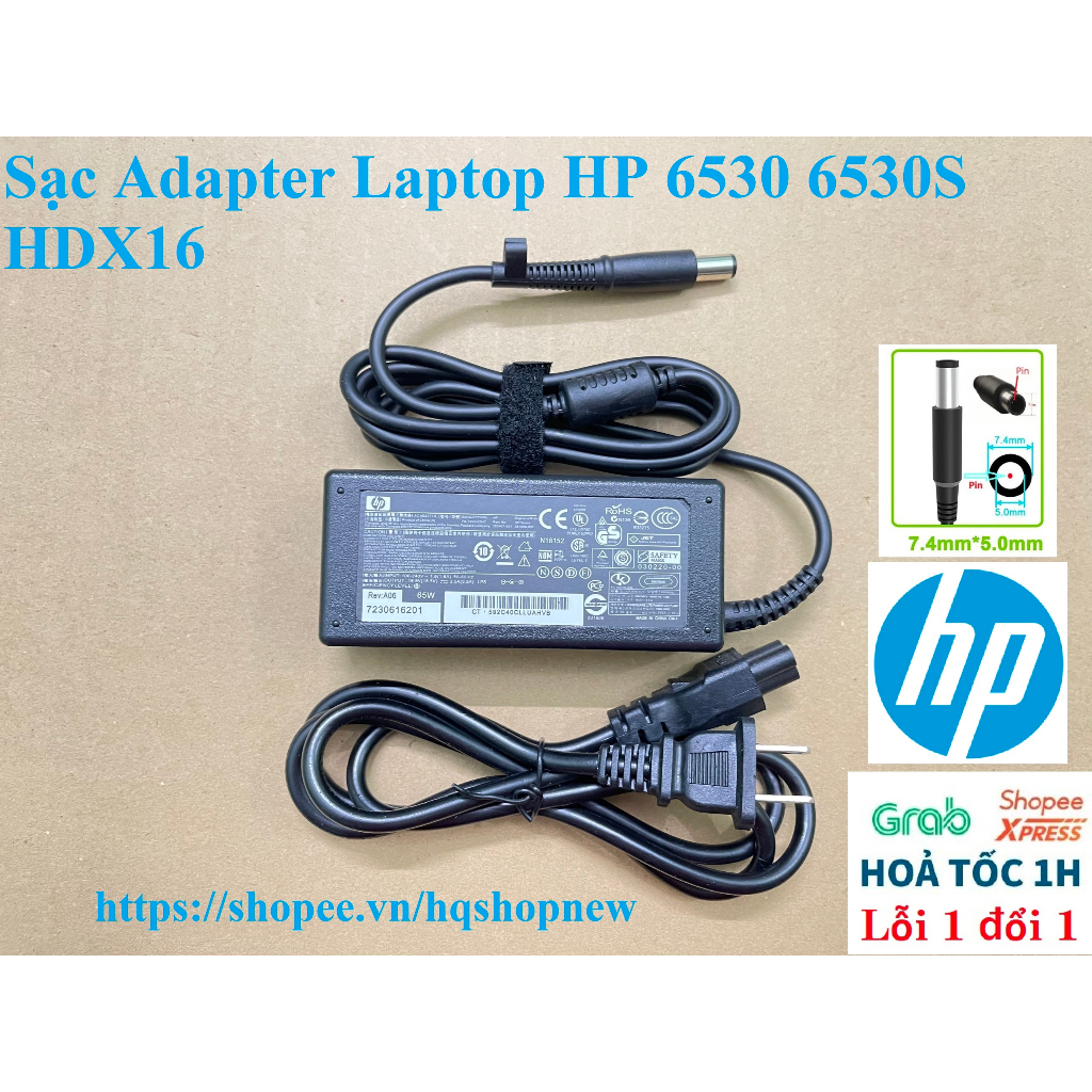 ️[Sạc zin] Sạc Adapter Laptop HP 6530 6530S HDX16