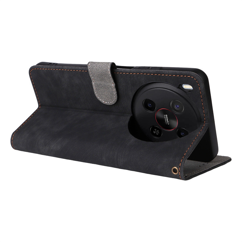 ZTE Blade V70 Max/Nubia V70 Max Leather Phone Case,Wallet RFID Shockproof Phone Case Cover for ZTE Blade V70 Max/Nubia V70 Max.