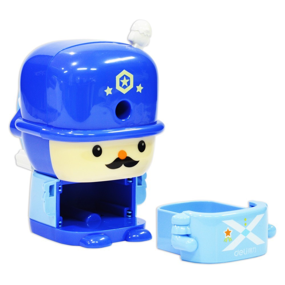 Gọt bút chì quay tay deli 0733 - chú lính / deli 0722 - gấu mini