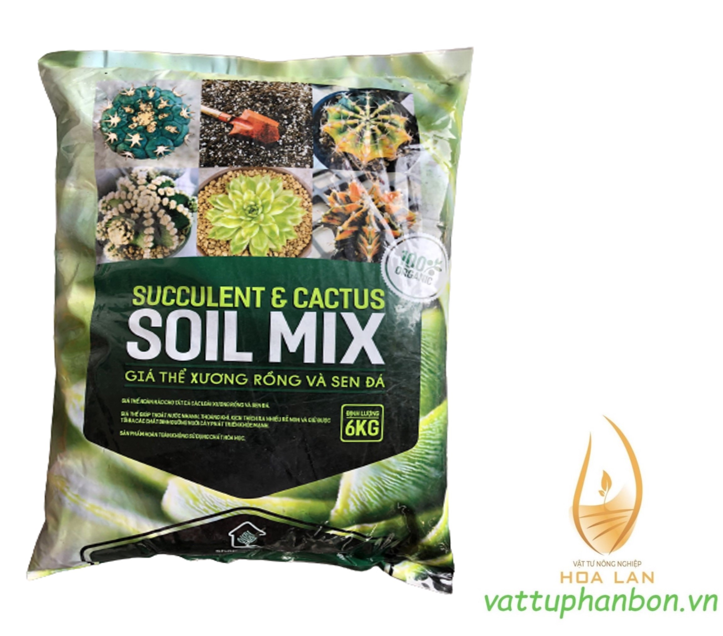 Đất Soil Mix (Trồng Sen Đá) - #036D# 6kg