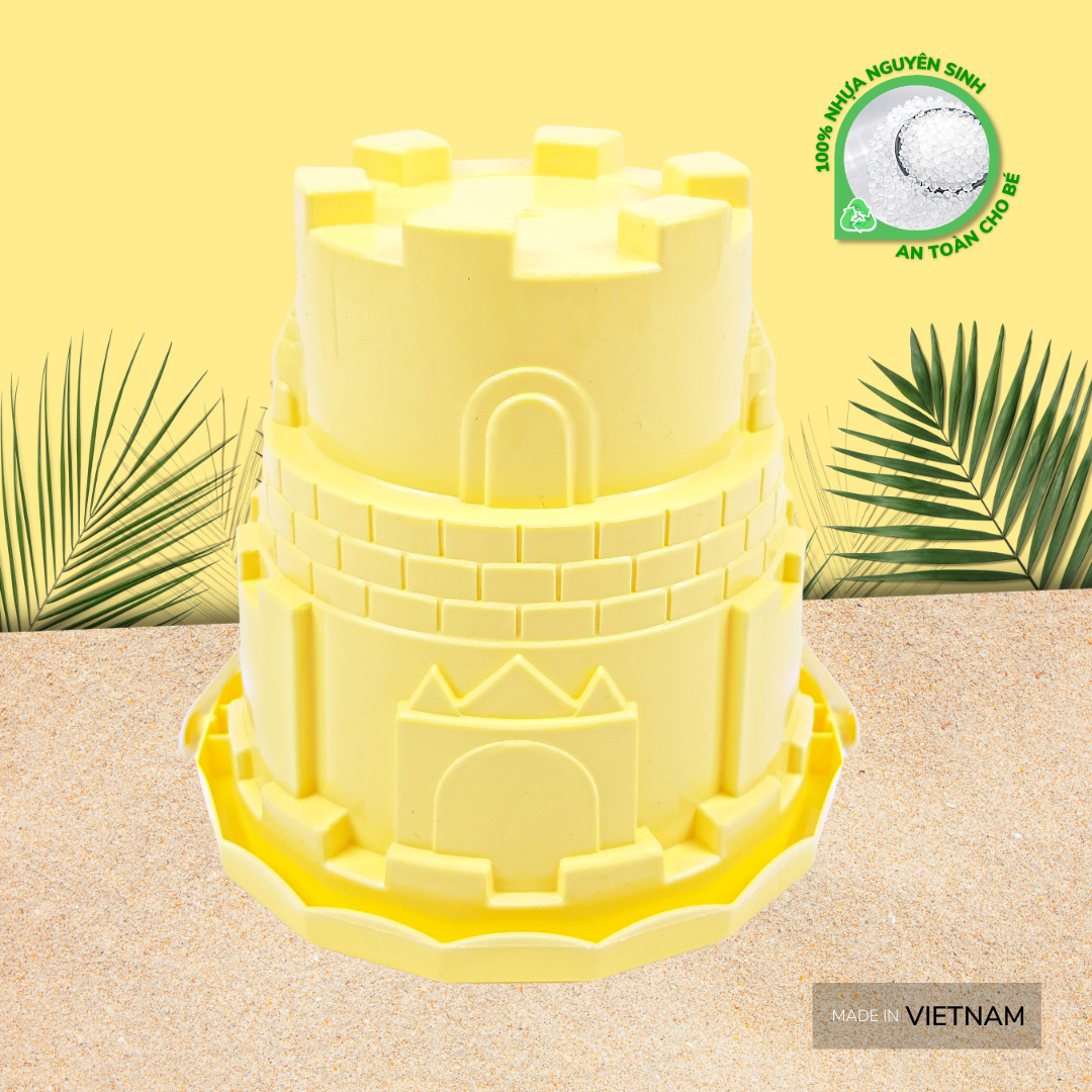 Đồ chơi xúc cát xô đi biển HT7834