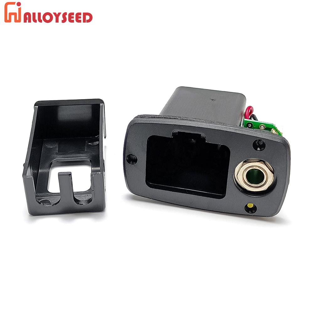 Battery Box Case for Guitar Plastic 9V Battery Cover Holder Case Replacement Musical Instrument Accessories for Electric Acoustic Guitar