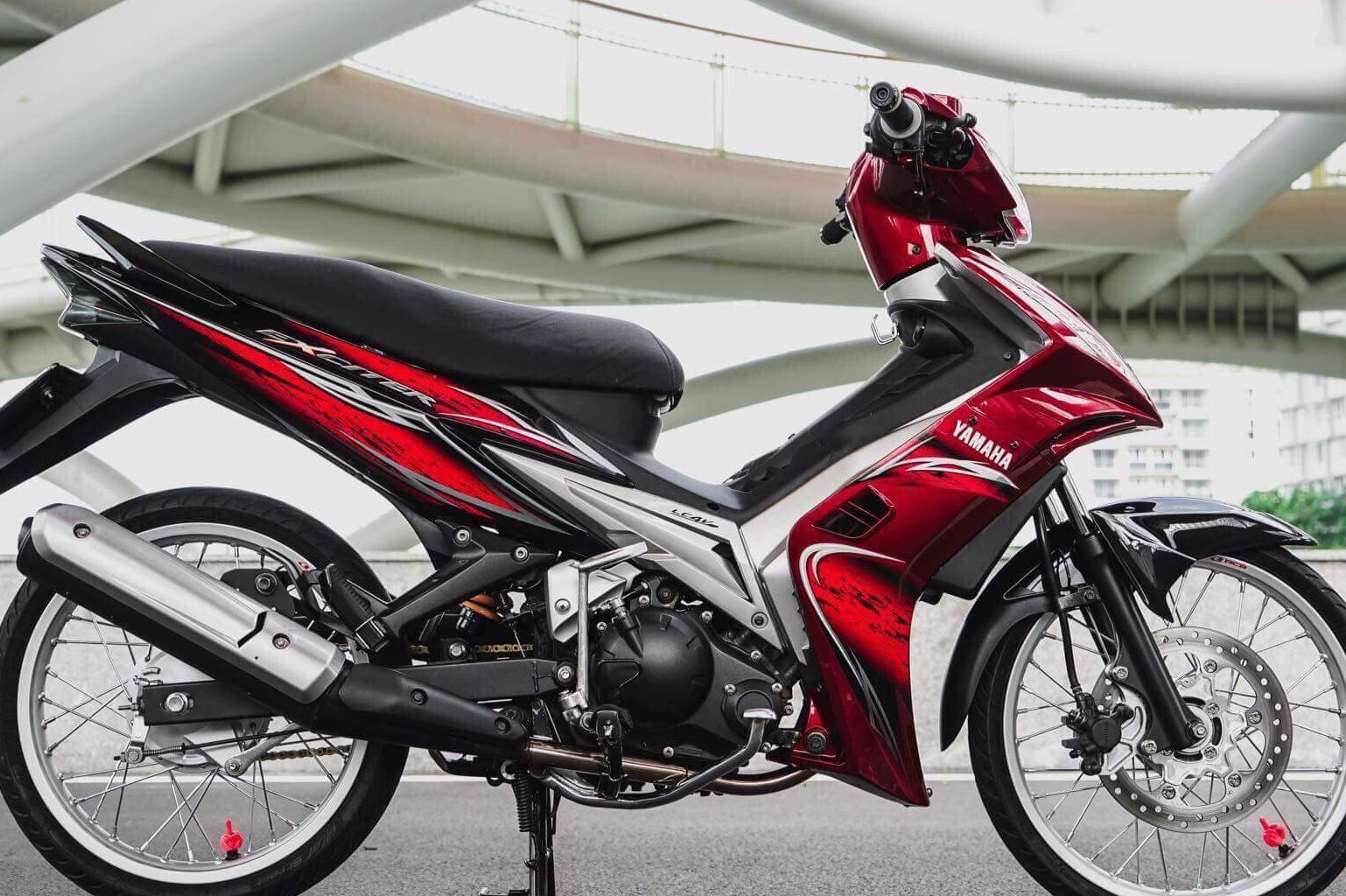Tem rời exciter chuẩn zin 2006 đỏ đen