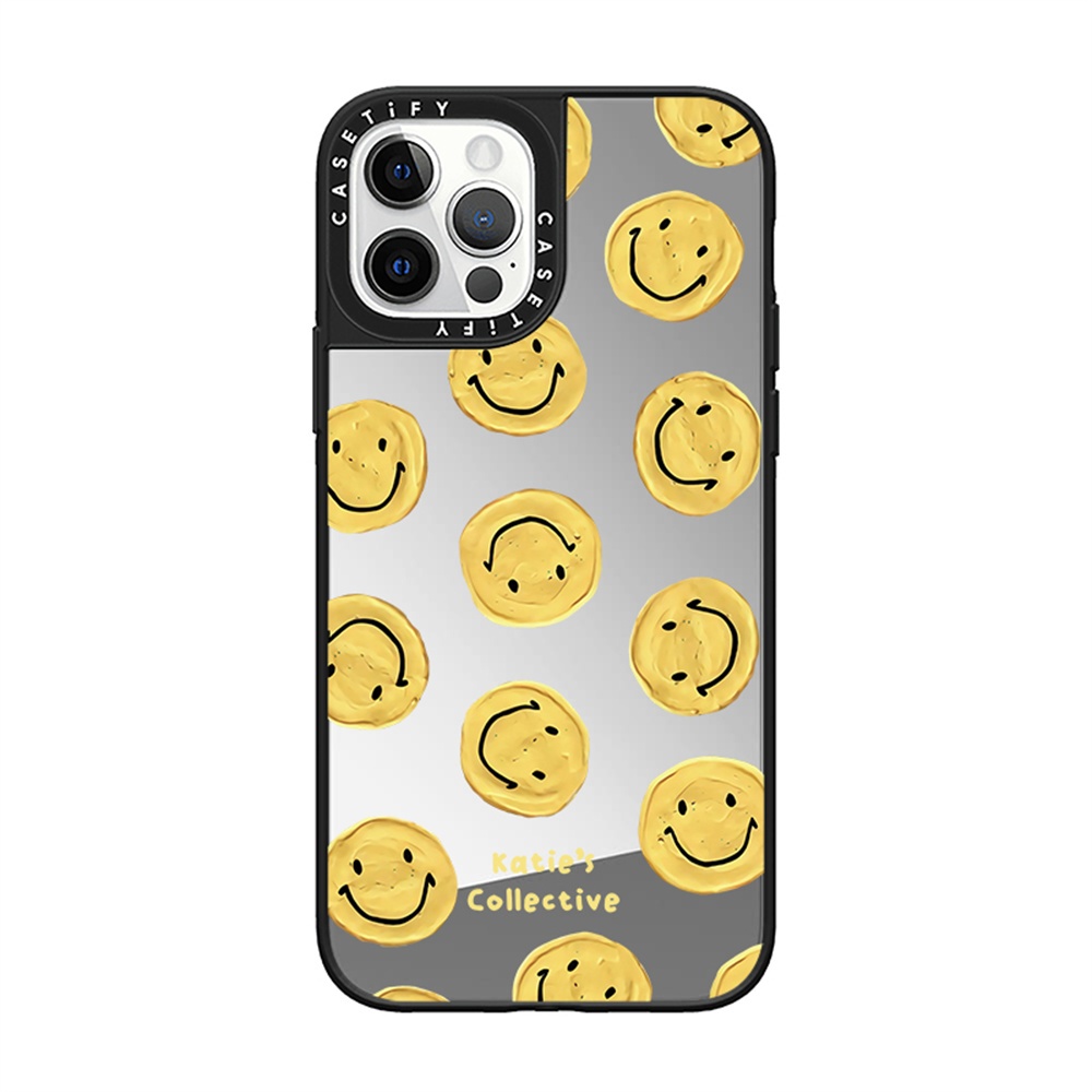 CASETIFY Katies Collective Smiling Cherry Mirror with MagSafe