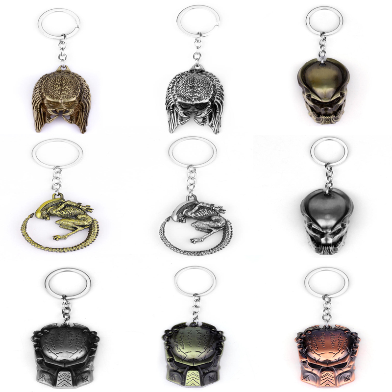HEYu%20Jewelry%20Horror%20Game%20Jewelry%20AVP%20Alien%20Predator%20Head%20Mask%20Keychain%20Key%20Rings%20Metal%20Holder%20Halloween%20Gift%20-%20Image%203